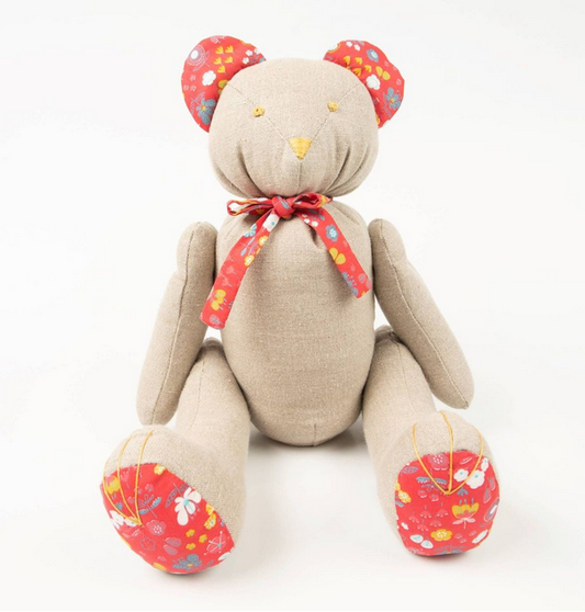 Ourson articulé, doudou, ours, décoration chambre enfant