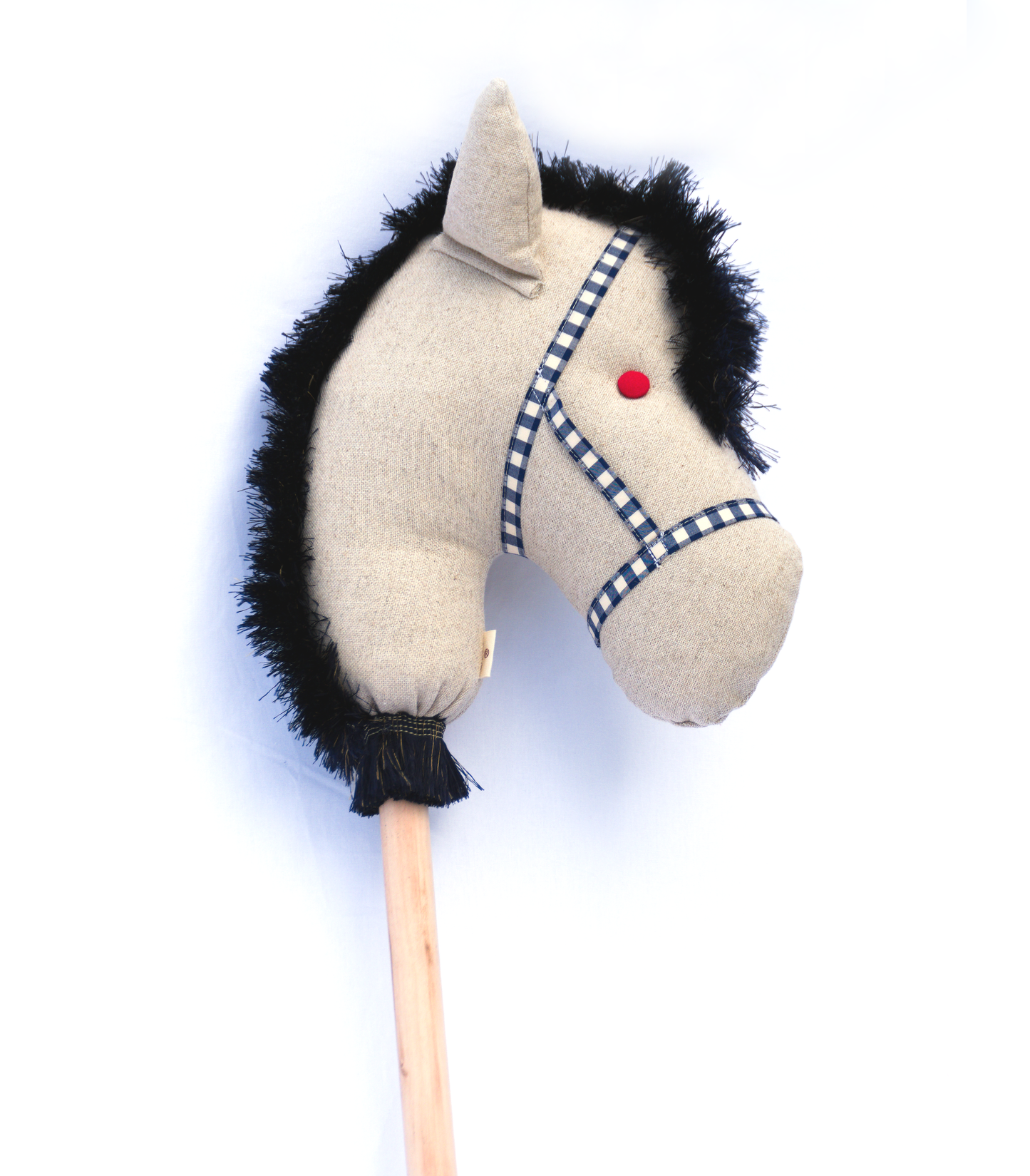 CHEVAL SUR BÂTON EN BOIS, CHEVAL À CHEVAUCHER, DÉCO CHAMBRE ENFANT